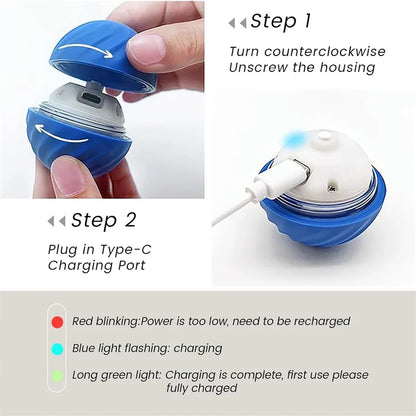 Smart Dog Toy Ball Electronic Interactive Pet Toy 